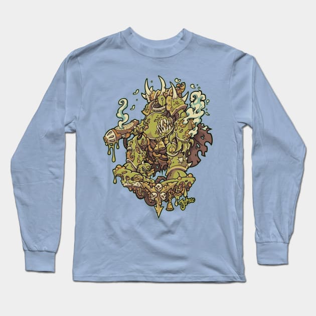 DISEASE AND DECAY Long Sleeve T-Shirt by JEHSEE